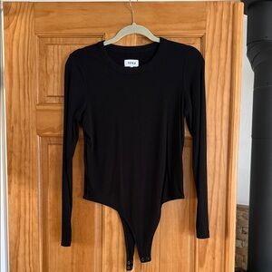 Pistola Classic Black Long Sleeve Bodysuit